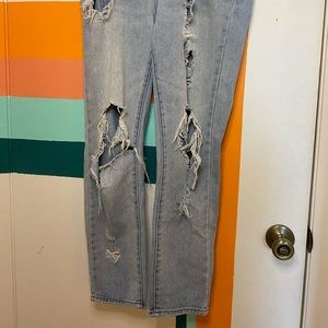 Boyfriend Cut ripped jeans PacSun